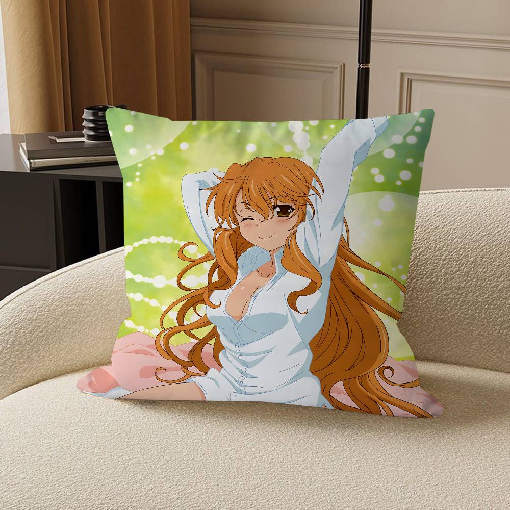 

Аниме L-Love Hina Наволочка 30x50 Полиэстер Подушки для дивана Декоративные накидные подушки Домашнее украшение Наволочка 12x12Inch