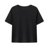 JD-made Women's Knitted Linen Blend Short Sleeve T-Shirt