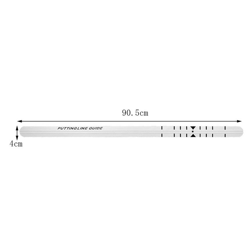 Golf Putter Ruler: Path Guide & Practice Tool to Improve Shot Accuracy