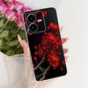 For Vivo Y22 Case V2207 Stylish Butterfly Tree Painted Cover Clear Silicone Shell For Vivo Y22s V2206 Y 22 VivoY22 s Soft Fundas
