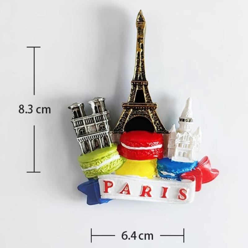 France Marseille Aimants de réfrigérateur Rocamadour Souvenirs de voyage Paris la Tour Eiffel Saumur Autocollants de réfrigérateur Cadeaux de mariage