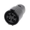 Electric Vehicle Charging Adapter Conversion Guns Socket 80Amp AC250V Fit for S X 3 SAE J1772 Charger Connector