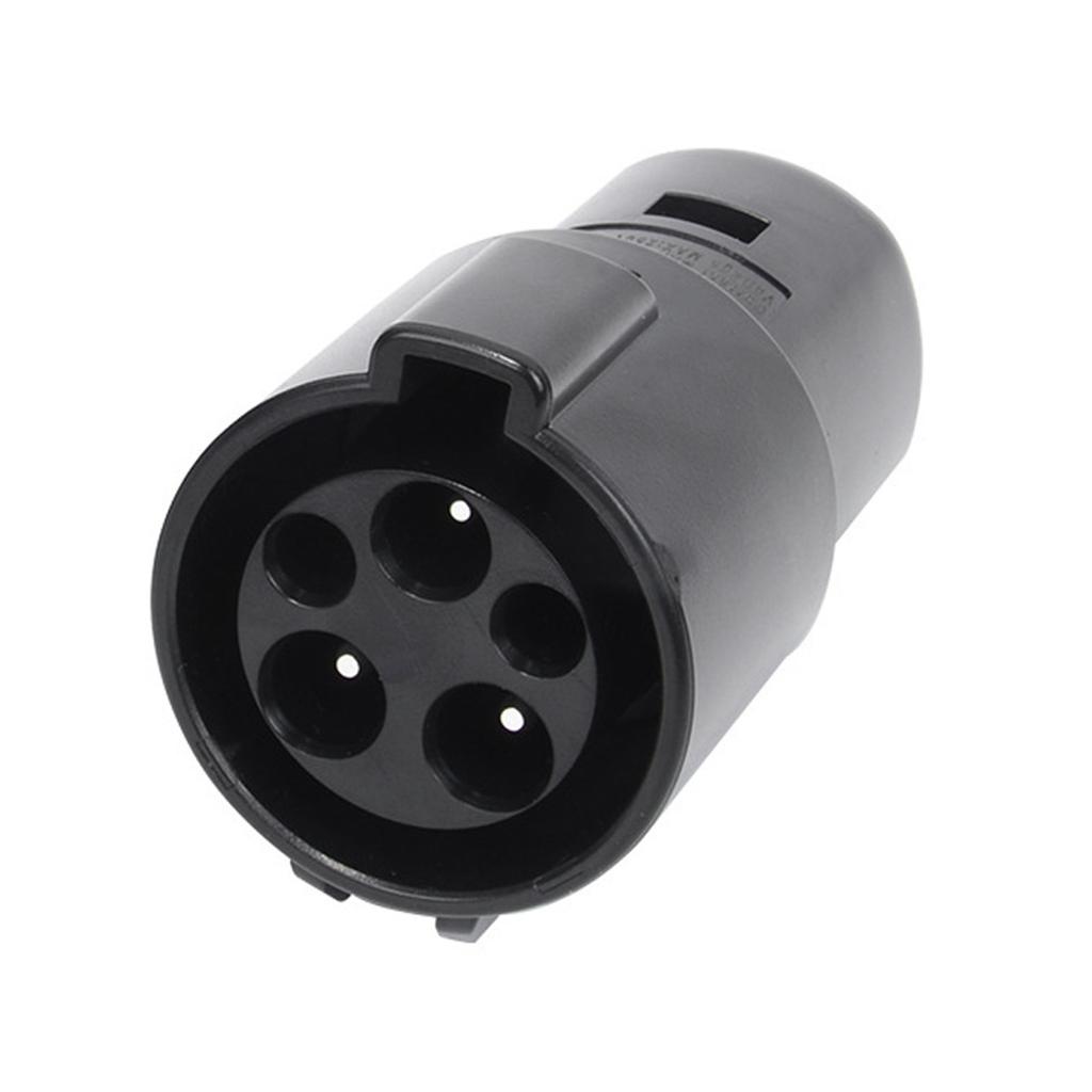 Electric Vehicle Charging Adapter Conversion Guns Socket 80Amp AC250V Fit for S X 3 SAE J1772 Charger Connector