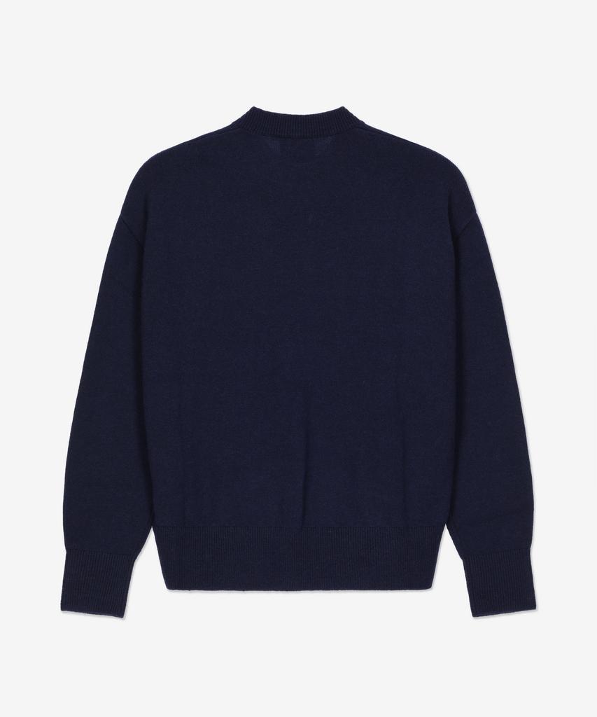 GIVENCHY 4G Logo Knit - Navy:White / Bw90Qy4Zeq411