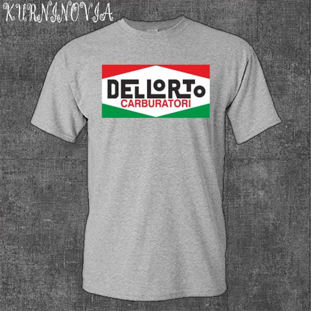 Dellorto Carburatori Racing Car Motorcycle Men s Gray Size S to 5XL 2XL