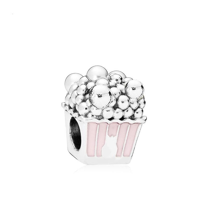 New 925 Silver Butterfly Flower Bell Charm Of Ley 925 Chain Bead Fit Bracelet Accessories DIY Ladies Jewelry