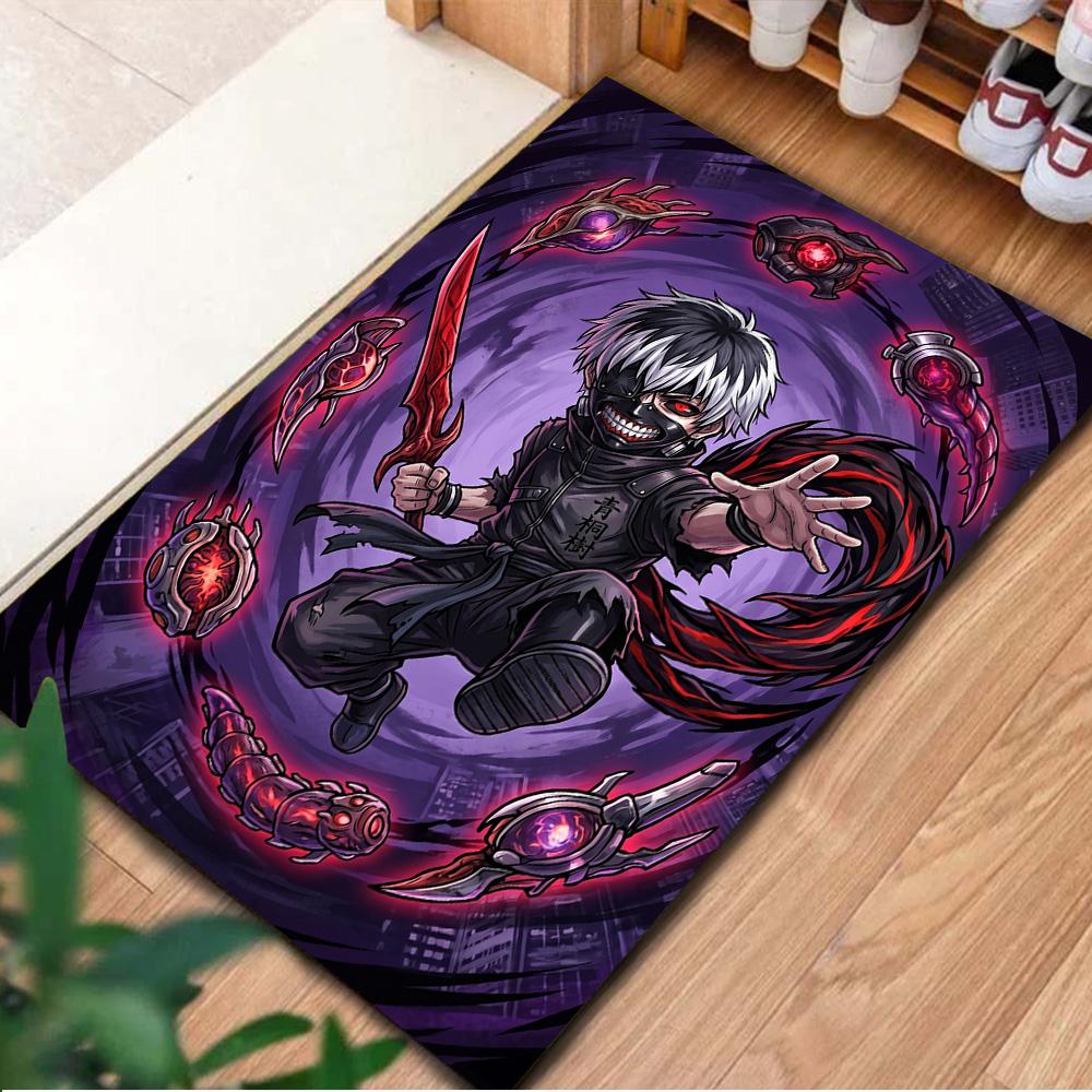 Tokyo Ghoul Carpet Floor Mat Washable Large Area Non Slip Gamer Bedroom Home Room Decor YUN6512