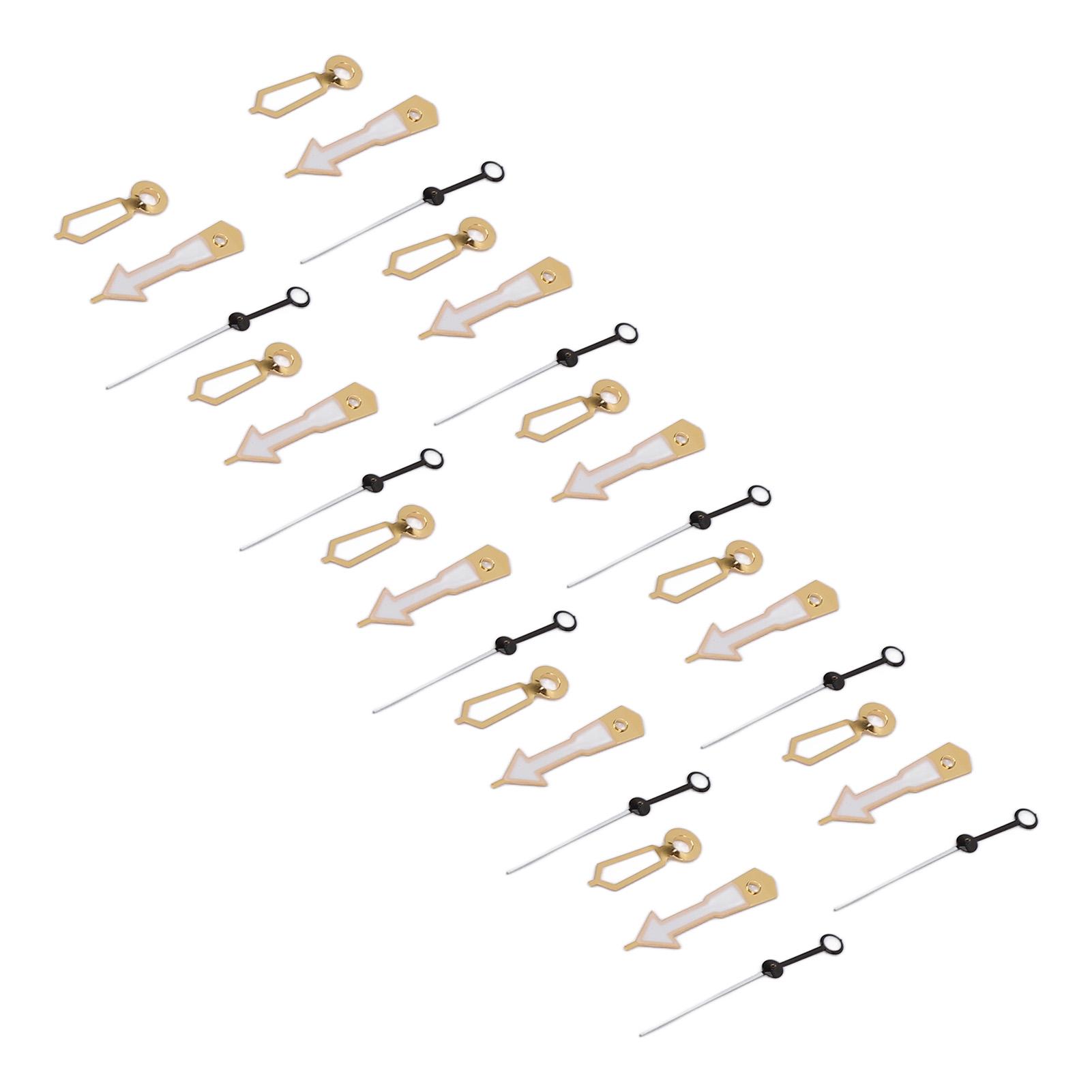 

10 Set Watch Hands Parts Luminous Metal Exquisite Portable Stylish Watch Movement Hands for NH35A