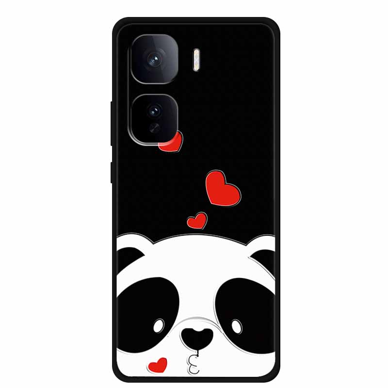 For iQOO Neo 10 Phone Case 3D Relief Emboss Flower Cover for Vivo iQOO Neo 10 Pro plus Silicone Soft Protective Cases Neo10 Pro+