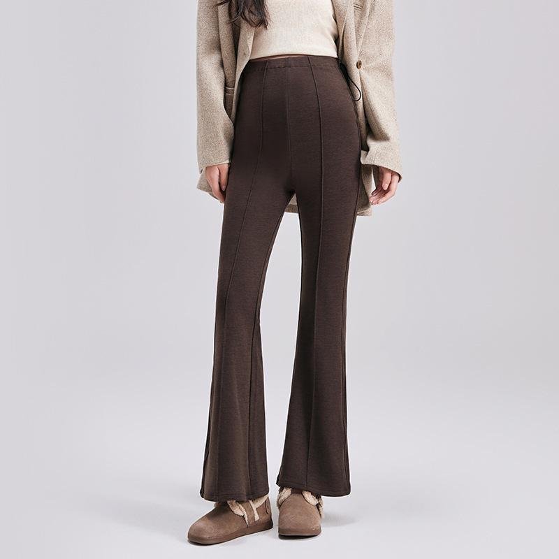 Maternity Pants, Spring and Autumn Outer Wear, Micro-pull Pants, No Support for the Abdomen, No Belly, Casual Pants, Tall Flared Pants, Autumn Wear