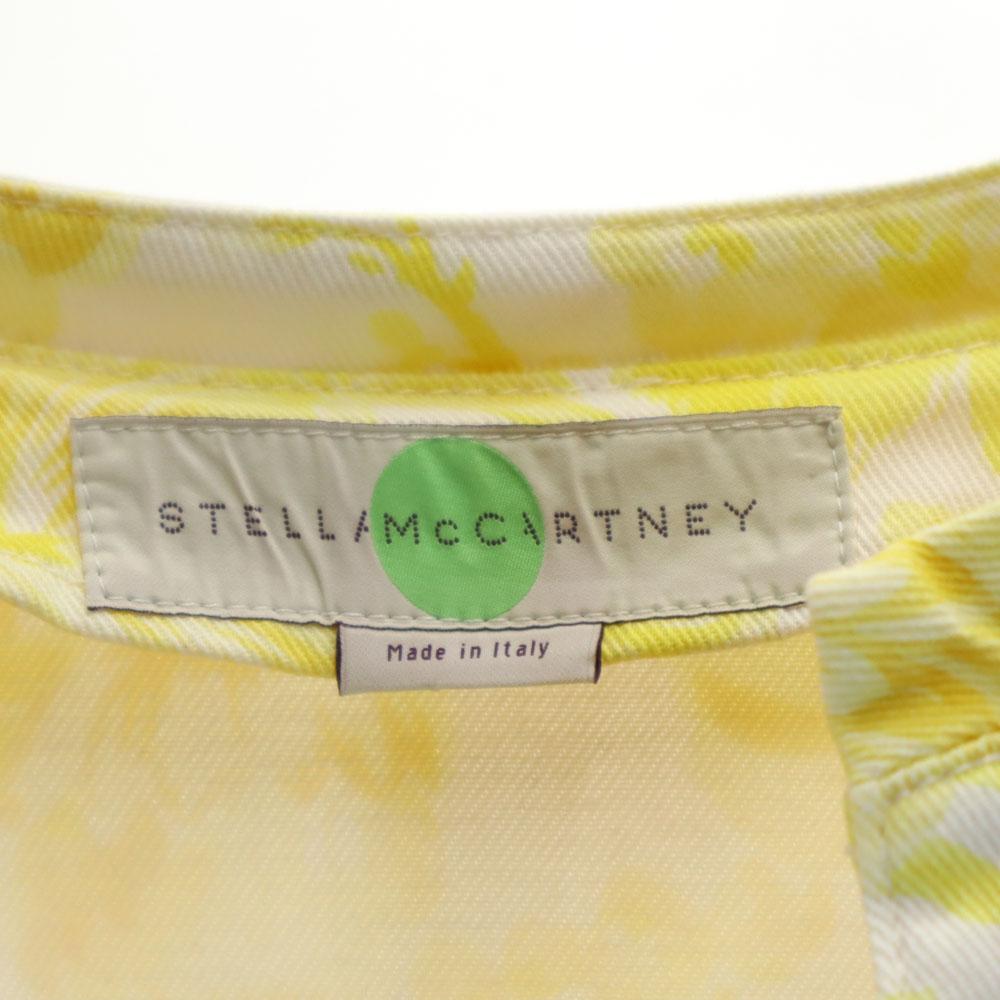 Stella Mccartney Made In Italy Floral Short Sleeve Skipper One Piece 36 Women Used