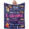 Just A Girl Blanket Flannel Blanket For K-POP LOVERS Soft Perfect Birthday Gift Home Bed Sofa Decor Outdoor Travelling Blanket