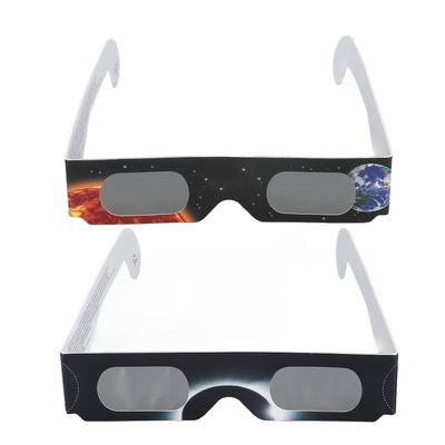 10PCS Solar  Viewing Glasses Eye  Paper Filter Eyeglasses for Outdoor Sunspot Obser