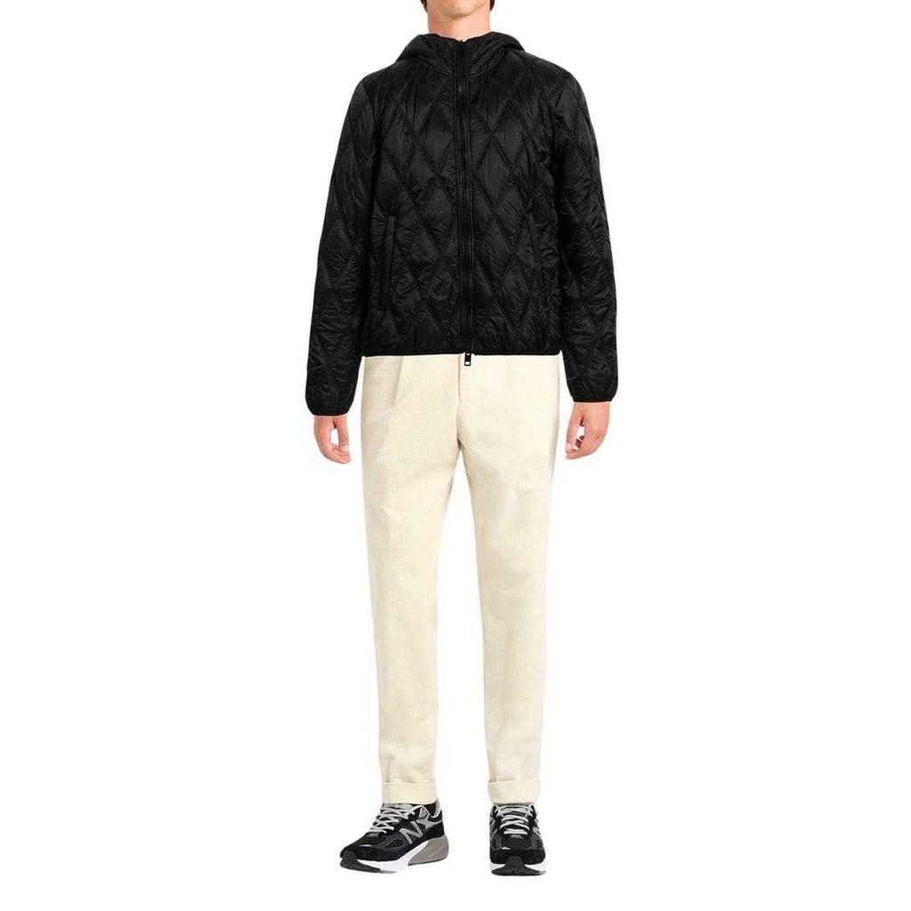 Diesel Mens Quilted Hooded Padded Jacket