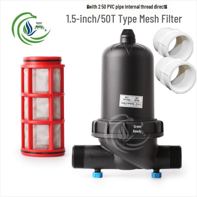 Greenhouse Micro-Sprinkler Drip Irrigation System with Mesh Filter - 1", 2", 2.5", 3", 4" Y-Type & T-Type