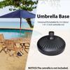 Umbrella Base Sand or Water Filled Base Portable Patio Umbrella Stand Courtyards Gardens Swimming