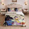 rujinu (28) Bedding Set 3 Pieces Includes 1 Duvet Cover And 2 Pillowcases Soft Bed Decor Gift
