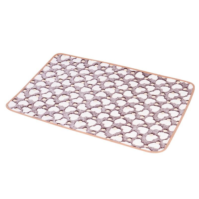 Winter Pet Urine Pad Breathable and Absorbent Dog Urine Pad Machine Washable Non-slip Urine Pad Training Urine Pad Luminous Mat