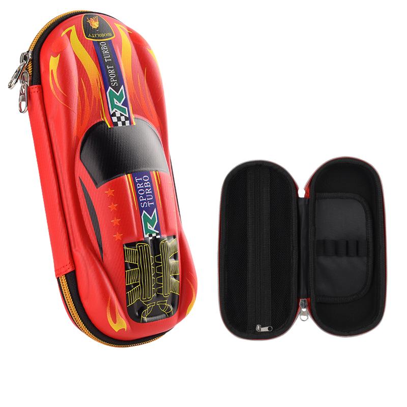 

Новый автомобильный водонепроницаемый большой вместительный пенал для мальчиков из материала EVA, пенал, многофункциональная коробка для канцелярских принадлежностей, женская косметичка красный