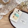 Korean Handmade Floral Plaid Lace Hair Clips for Little Girls
