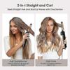 360 Rotating Automatic Hair Curler, 25mm Curling Iron with LCD Display, Adjustable Heat Setting 100-220C, Titanium Curling Iron, Rotating Hair Curler