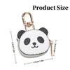 Cute Bag Pendant Leather Coin Purse Keychain Charm Panda Keychain Purse  Fashion Accessories