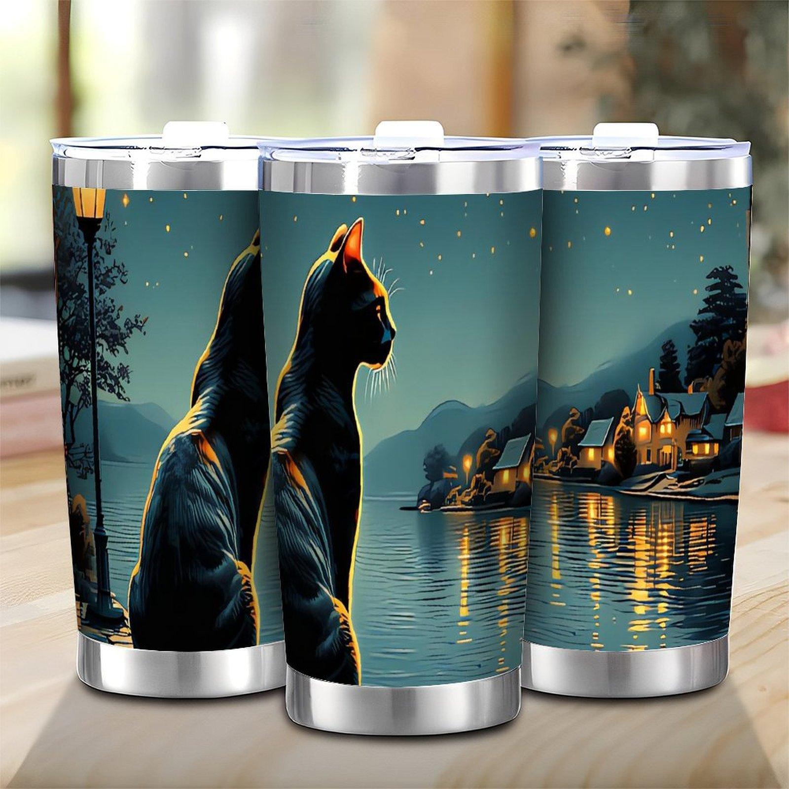 Contemporary Line Edition 20oz Double Silver Side Stainless Steel Drinkware 20oz(566.99g)