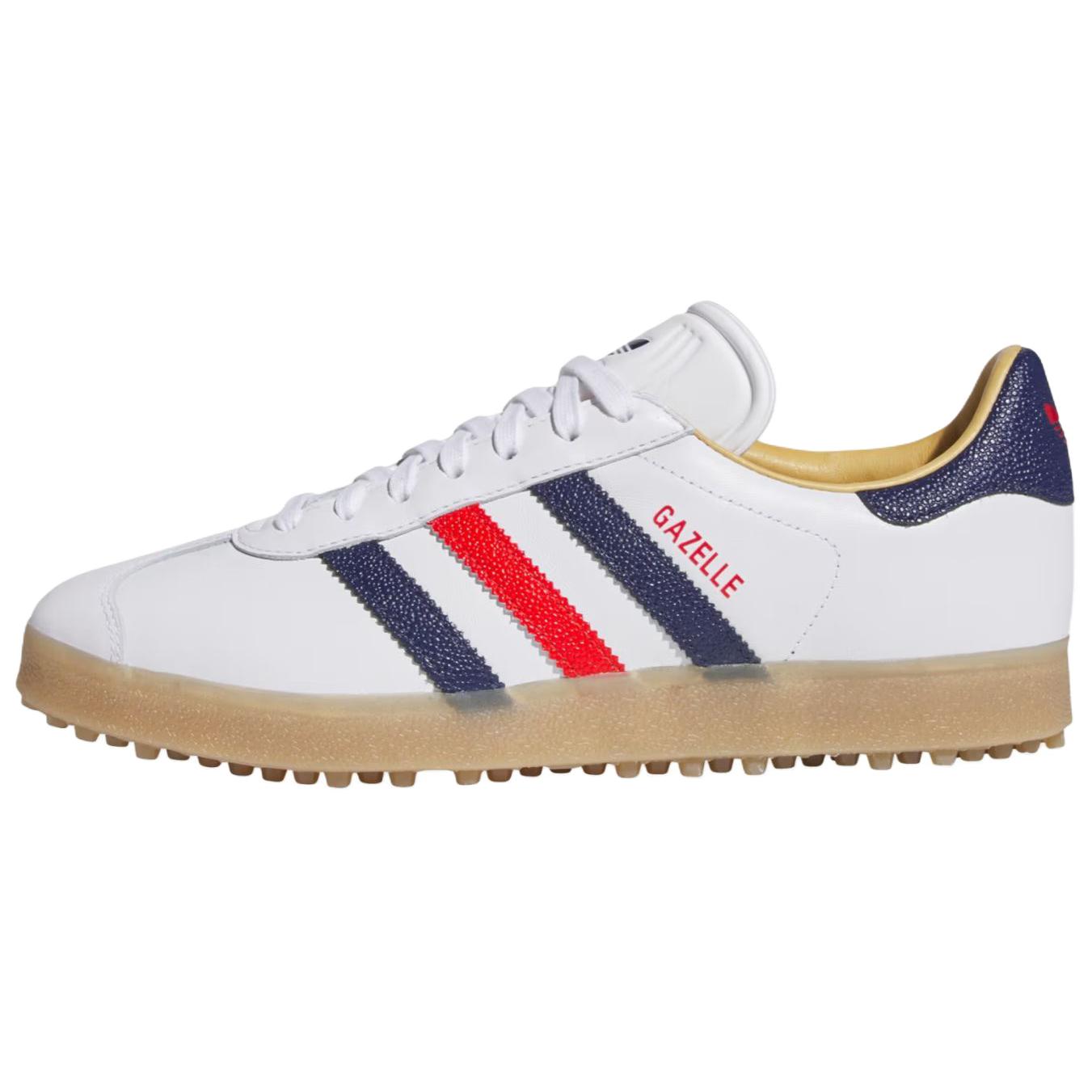 

Adidas Originals Gazelle Golf Shoes Unisex Cloud White Sneakers JP7705 42