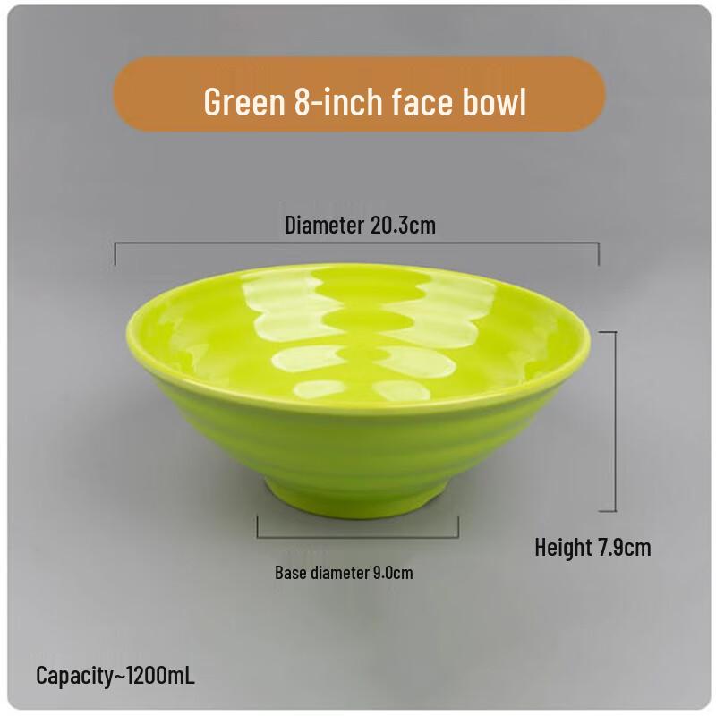 Sheng Bi Lai Thick Melamine Noodle Bowl