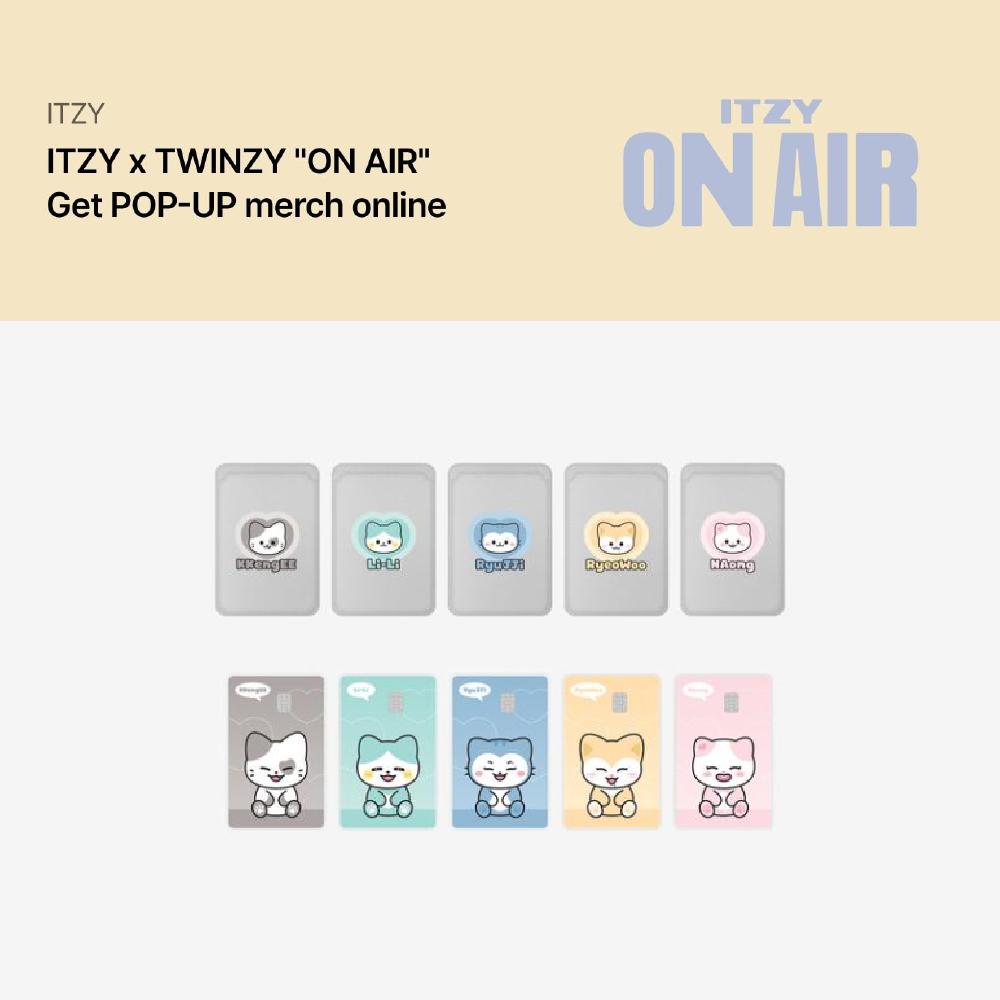 Pre-order ITZY ON AIR Get POP-UP TWINZY Magnetic Card Wallet