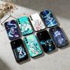 Anime H-Hatsune Miku Phone Case For Samsung Galaxy A91,80,73,72 ,71,53,52,32 ,31,22,21s,20,Soft Black Case