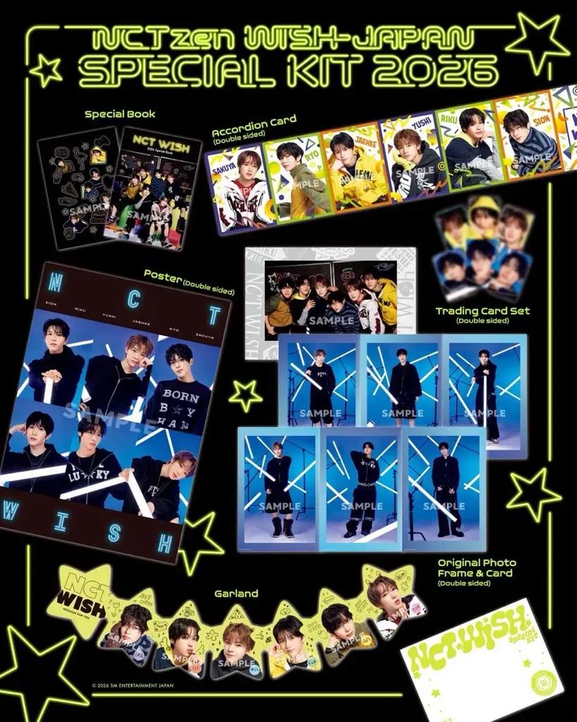 NCT Wish Japan Membership Fan Club FC Special Kit 2026