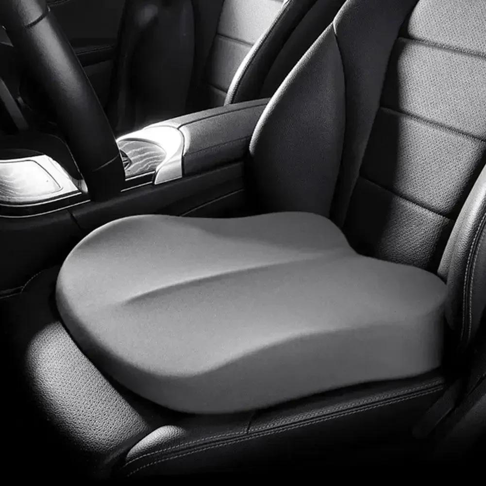 NEW Car Booster Seat Cushion Heightening Height Boost Mat Breathable Portable Car Seat Pad Fatigue Relief Suitable For Cars