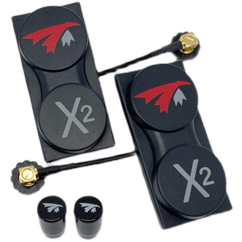 TrueRC X²-AIR 5.8GHz MKII Pair FPV Goggles V1/V2 Long-Range LHCP