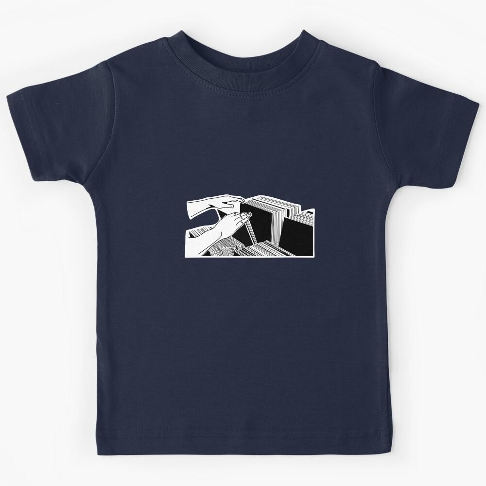 Crate Digger - vinyl records Kids T-Shirt 100