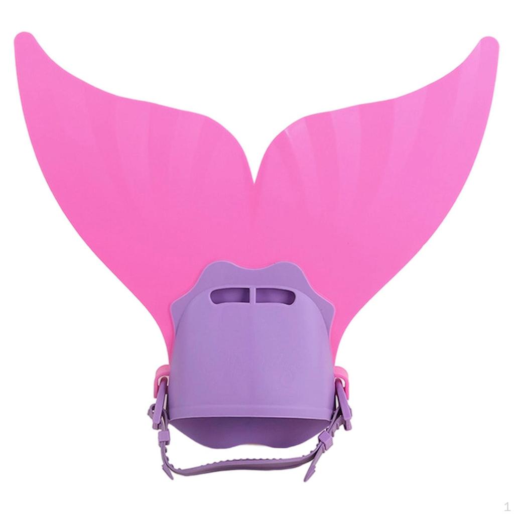 Mermaid Swim Equipment Featuring Adjustable Fins for Kids and Newbies