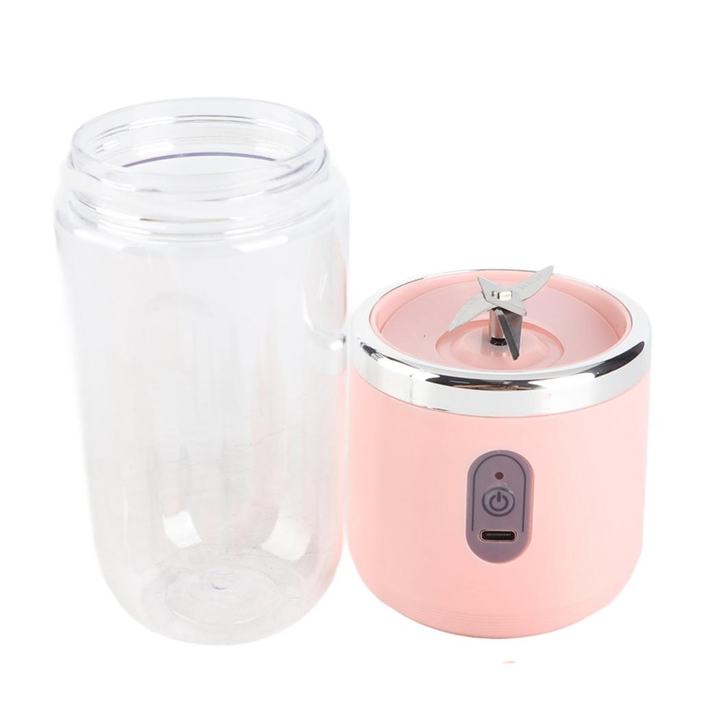 Portable Blender 400ml 6 Blades 22000rpm 1500mAh Food Grade PCTG USB Charging Travel Blender for