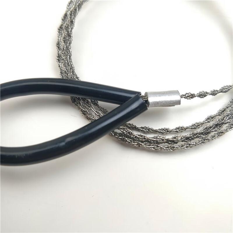 Stainless Steel Wire Saw with Leather Case