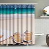 Floral Print Shower Curtain Personalized Monogram Bathroom Decor for Women Girls with Pink Flowers Design Custom Name Shower Cur