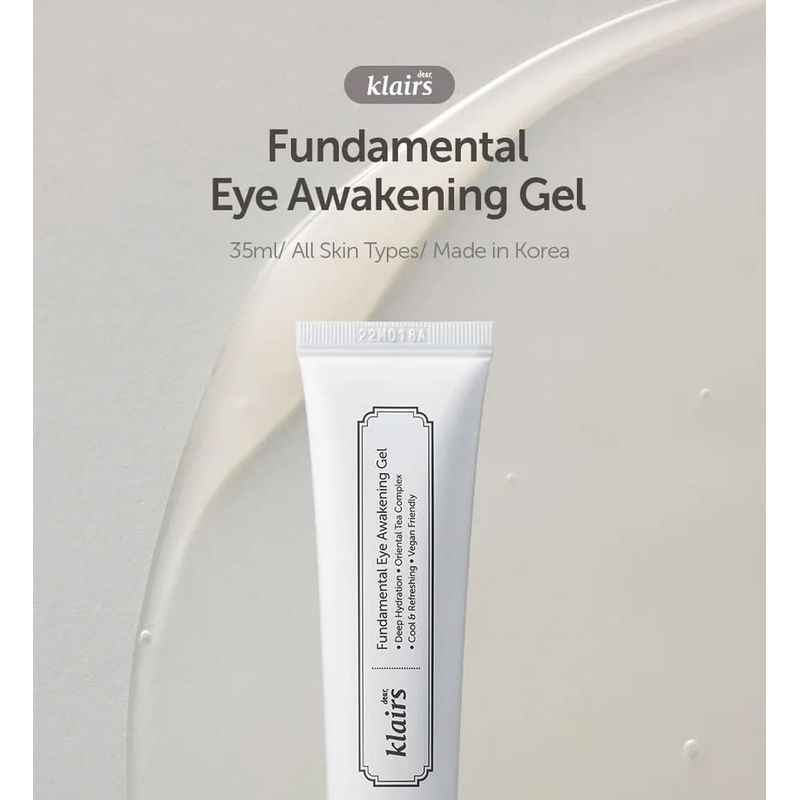 dear, klairs Fundamental Eye Awakening Gel