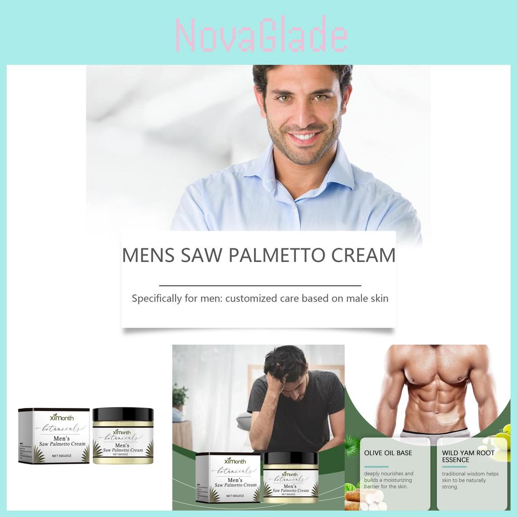 Ximonth Men's Yam Cream Gentle Daily Body Moisturizer For Nourishing Skin Care