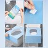 5~50pcs Disposable Toilet Seat Cushion Non Woven Fabric PE Film Isolation of Dirt Waterproof Portable Travel Hotels Supply TMZ