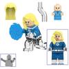 Hrdinové Stavební kostky Minifigurky Čtyři hrdinové Sestavené Dětské hračky