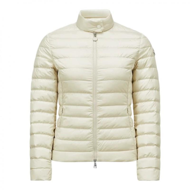 Womens Slim Fit Short Down Jacket With Stand Collar Lightweight Casual
