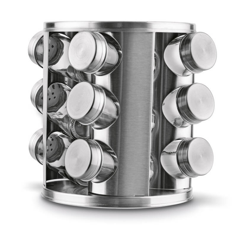 Konighoffer Favaro 12-piece Silver Spice Set