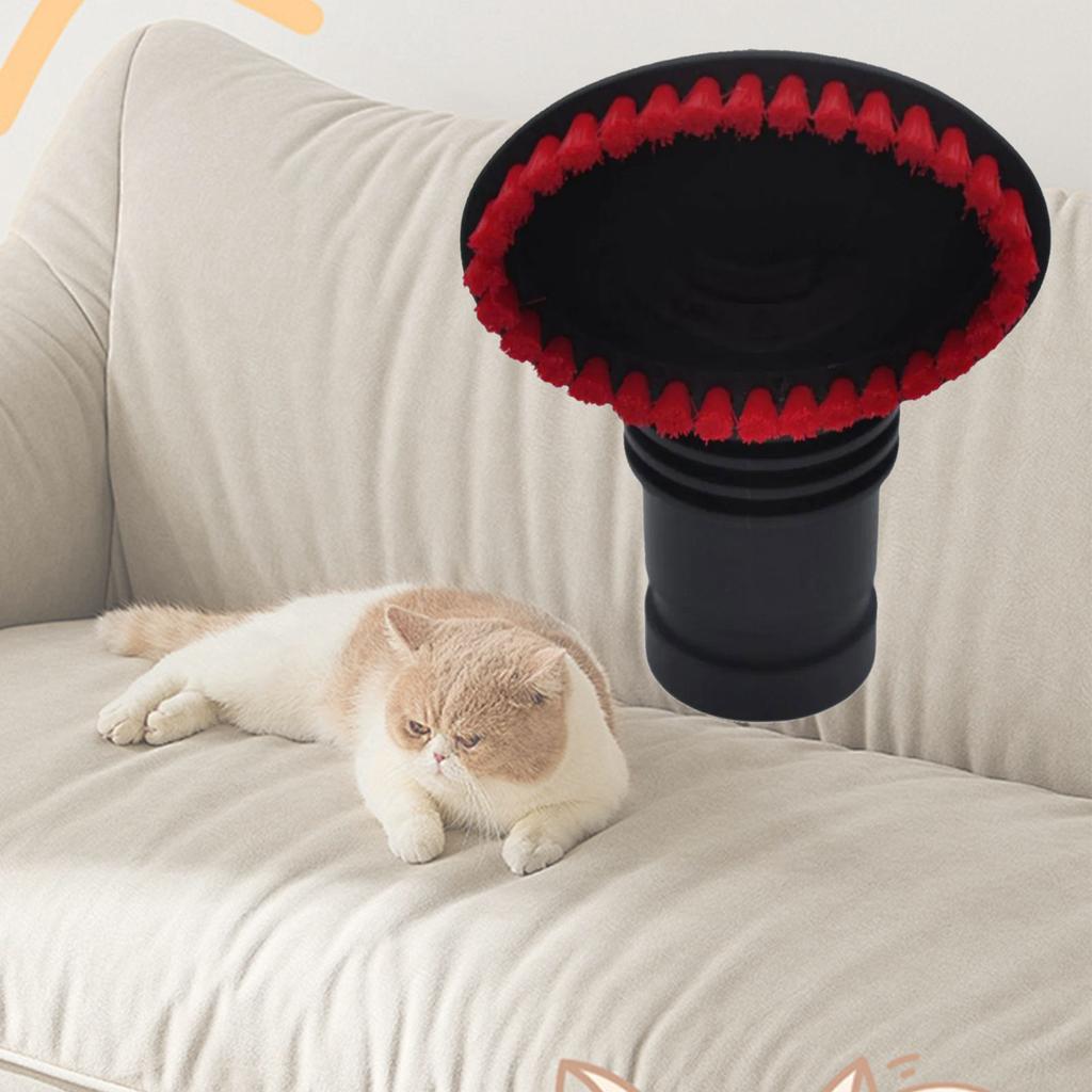 Flexible Hairs Dust Brushes Round Dusting Brush Vacuum Cleaners Attachment Perfect for Vacuum Cleaners Accessories