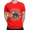 Let Eat Trash Get Hit By A Car Vintage Opossum Graphic 100 Cotton TShirt Possum Tops Tees For Unisex