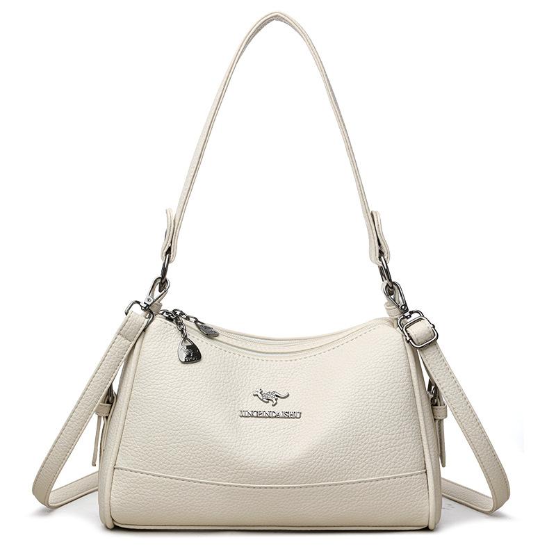 Women's Bag Soft Leather Shoulder Crossbody Bag Underarm Handbag