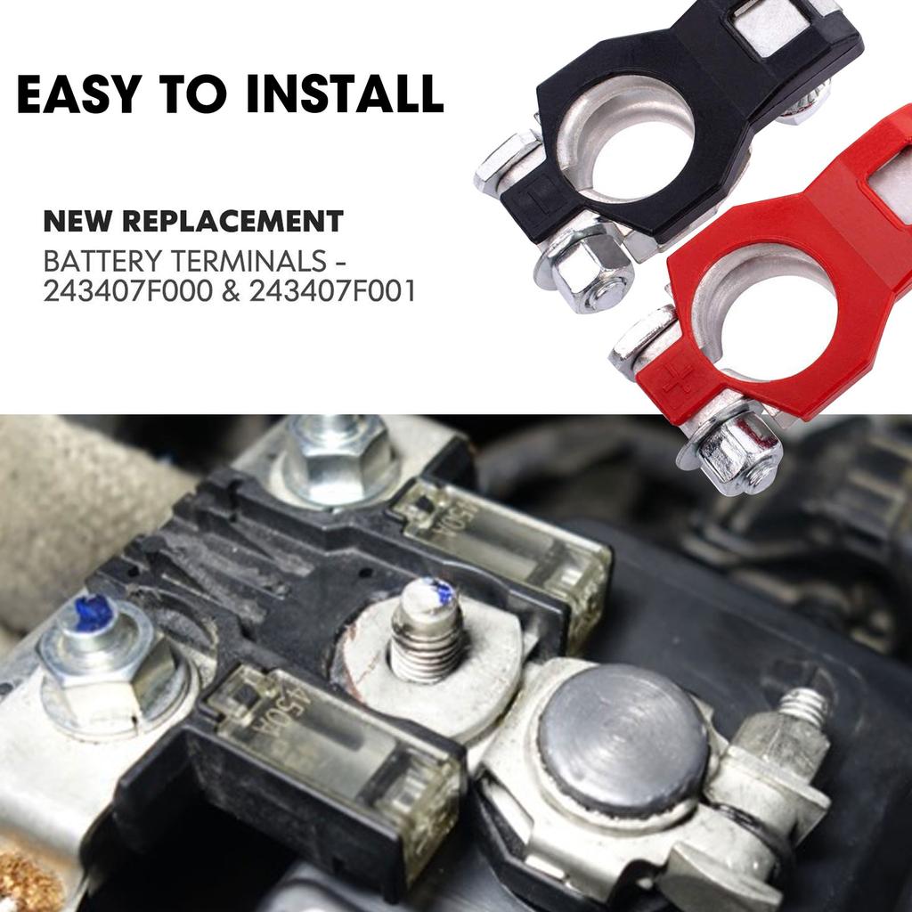 2 Pcs Automotive Battery Terminal Wire Cable Clamp Quick Release Connector For Car Caravan Boat Accessories 12V 24V