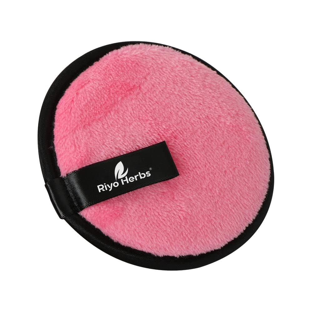 Riyo Herbs Reusable Makeup Remover Pad | Makeup Remover, Eye Makeup Remover & Foundation Simple Makeup Remover | Safe for All Skin